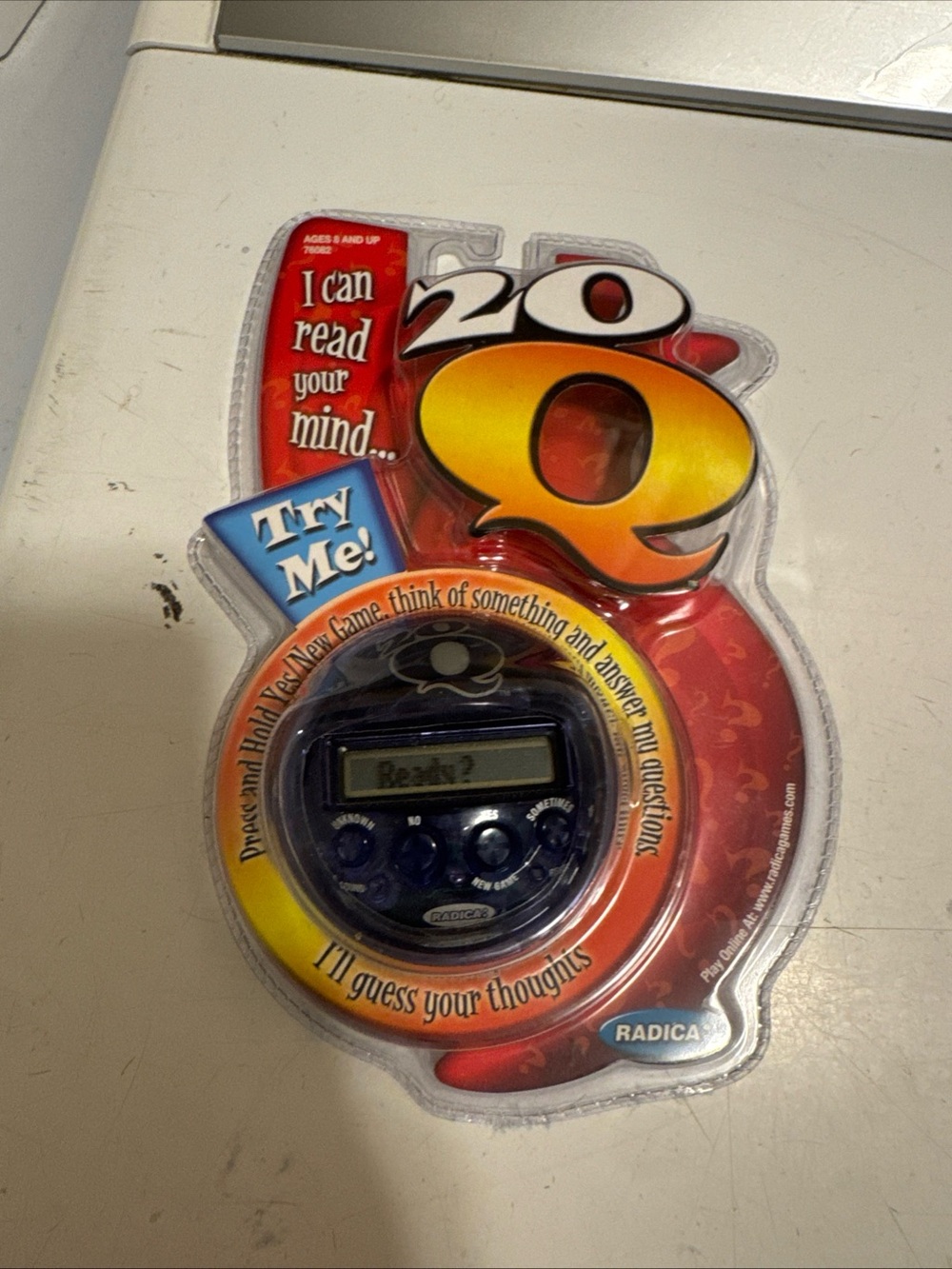 20Q Electronic Mind Reader Toy sealed‎